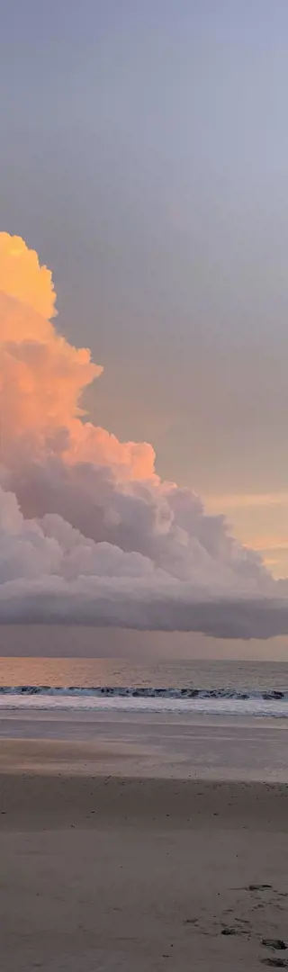 Abschied im Licht eines spektakulären Sonnenuntergangs